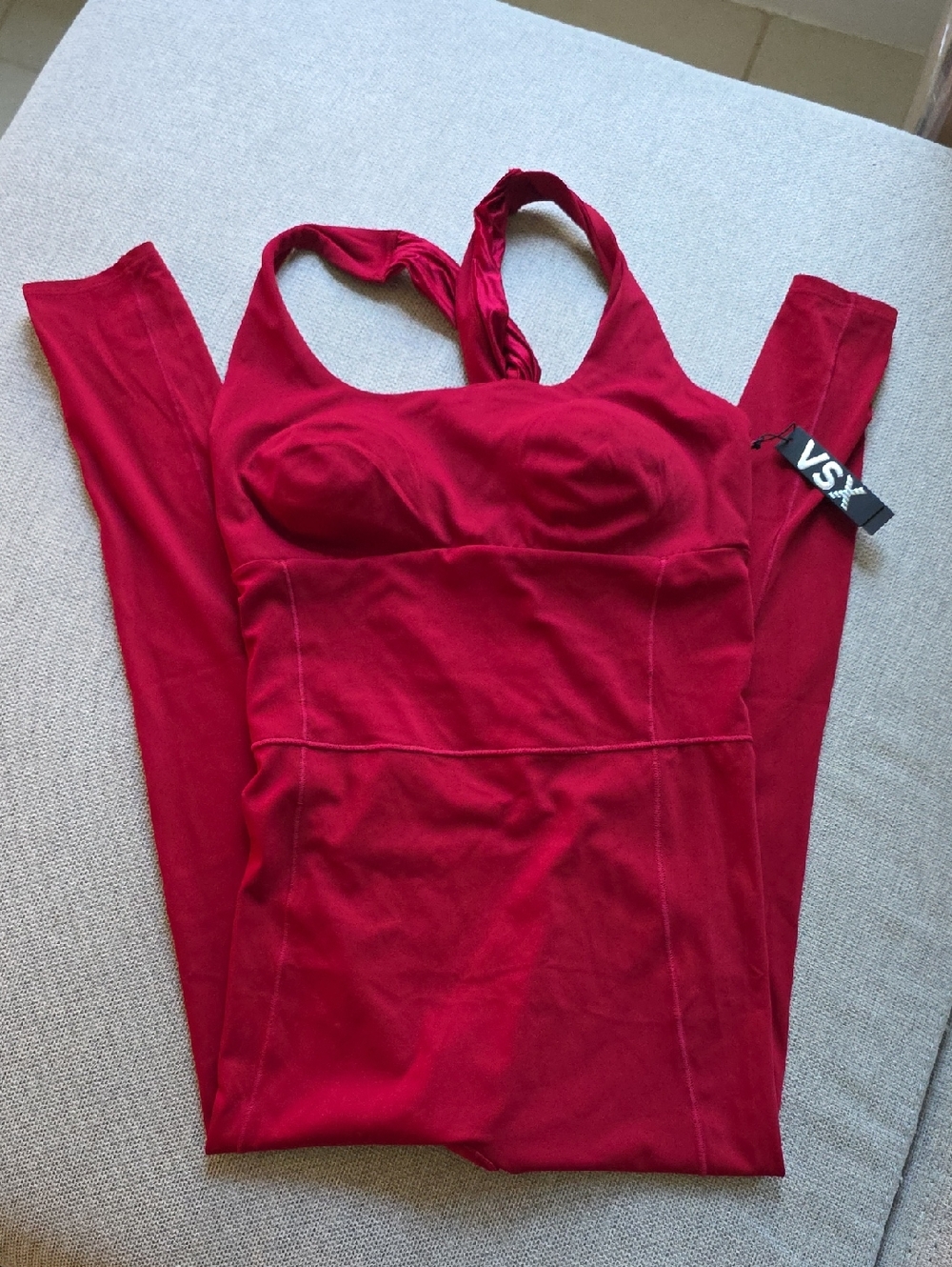 Victoria's Secret Red Jumpsuit